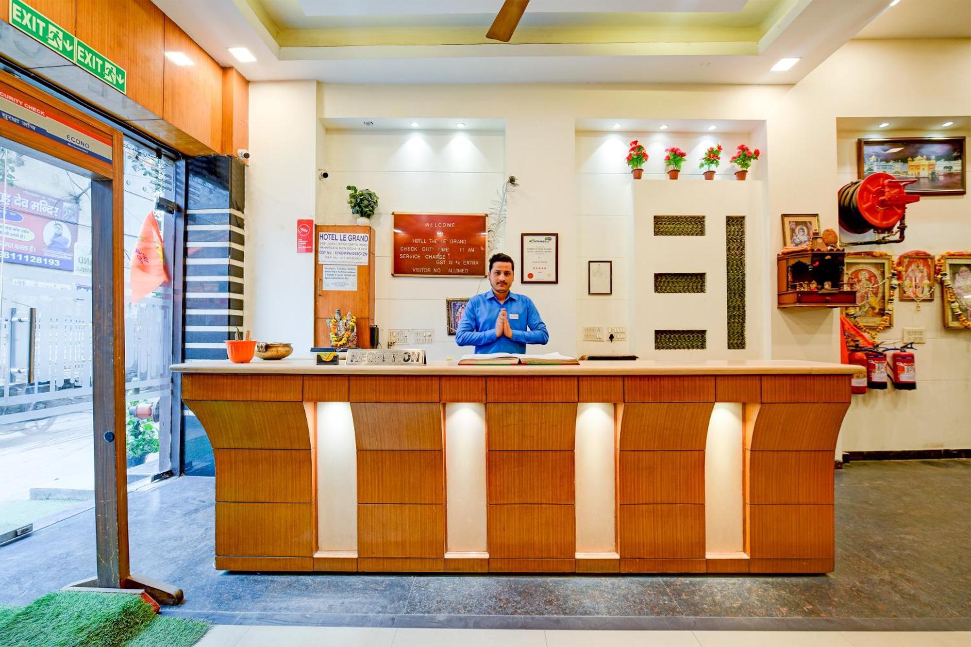 Hotel Le Grand - Walk-In From Rk Ashram Metro Station Nuova Delhi Esterno foto